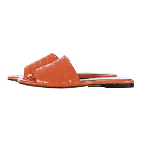 Toral, Glossy Coral Animal Print Sandals Rood, Dames, Maat:40 EU