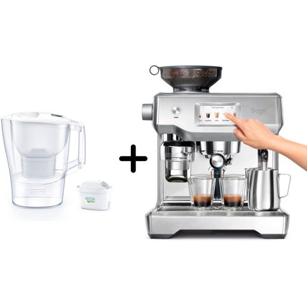 Sage SES990 The Oracle Touch espressomaskine + Brita Aluna filterkande | KitchenOne