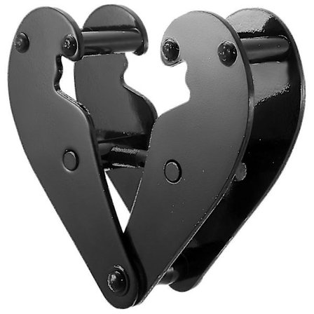 [LCS] Balkklämma I-balk Lyftklämma 1 Ton Kraftig Balkhängare I Svart