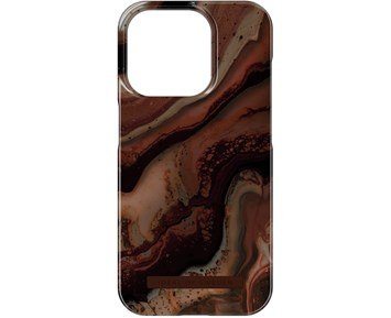 IDEAL OF SWEDEN FASHION CASE IPHONE 15 PRO DARK AMBER MARBLE - Trendigt mobilskal till iPhone 15 Pro