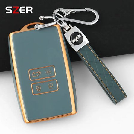 TPU-auton avaimen kotelon kuori Renault Koleos Captur Megane Clio Scenic Talisman Arkana Dacia Sandero -kortin avaimenperälle