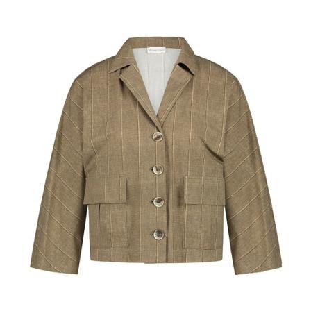 Jane Lushka Blazer Luciana Technical Jersey Gul, Dame Damejakker