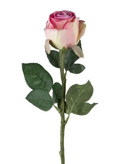 Kunstig Rose Rosa 50 cm Rosa