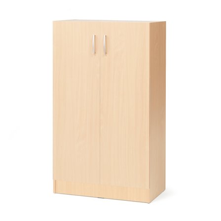 Büroschrank FLEXUS, 1325 x 760 x 415 mm, Buche