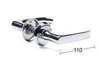 Habo A1871 Clean Dørhåndtak 38-42 mm, polert, 5-pakning, Dør- & vindusbeslag