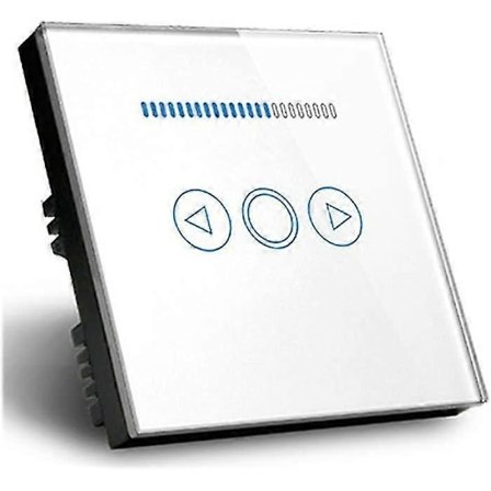 500w LED Touch Lysdæmper Kontakt Krystal Panel LED Lyskontakt Hvid