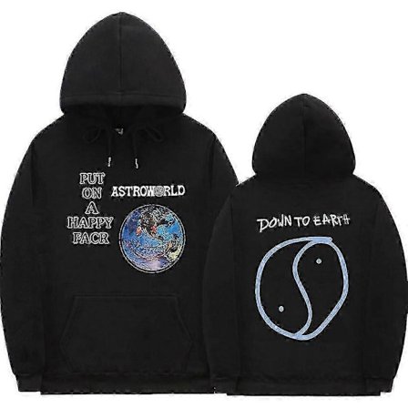 Cactus Jack Huppari Miehet Naiset Kaksisivuinen Logo Painatus Katso Äiti Voin Lentää Travis Scott Hupparit Unisex Muoti Hip Hop Streetwear