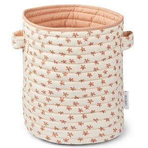 Liewood Floral/Sea Shell Ally Quilted Basket One Size - Storage - One size - Beige