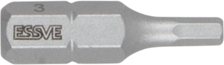 ESSVE 9980234 Bits insex 25 mm, 3-pack Ø3 mm, Maskintillbehör & förbrukning