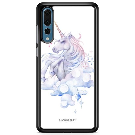 Bjornberry Skal Huawei P20 Pro - Vattenfärg Enhörning