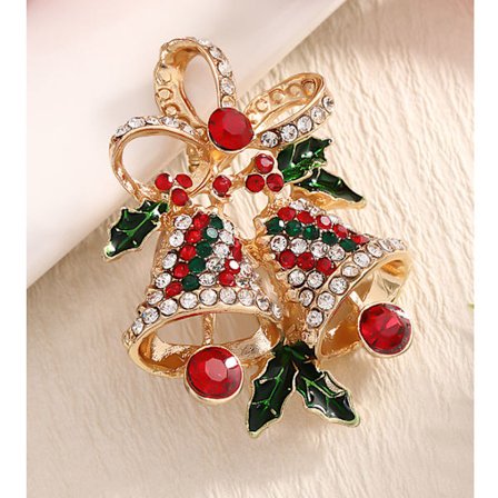 Julebroche med sødt design