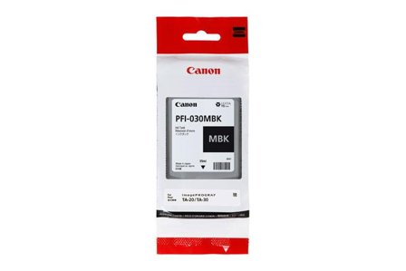 Canon PFI-030MBK - matt svart - original - blekkbeholder