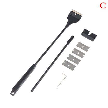 Rustfrit stål Aquarium FishTank Algeskraberblad Vand