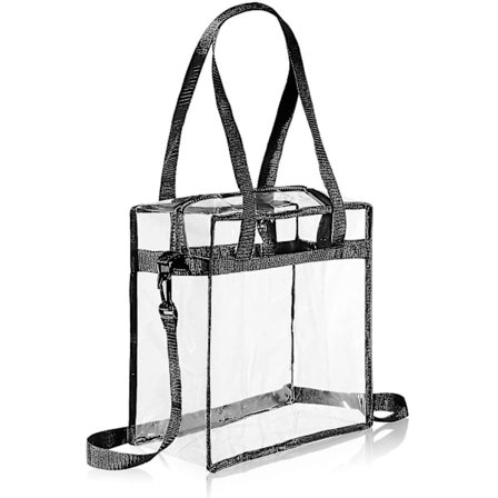 Transparent Tote Bag Axelväska Resväska Handväska Klar Tote Bag