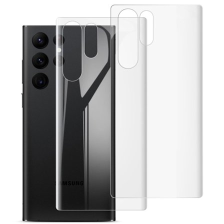 Imak 2 Pack Hydrogel Baksida Skydd Samsung Galaxy S22 Ultra