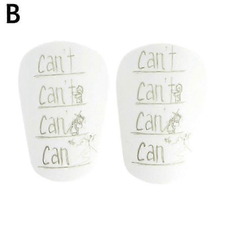 Skinnebensbeskyttere Lette Fodbold Skinnebensbeskyttere Sportsbenbeskyttere S/XS Hvid B S