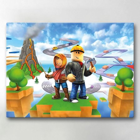 Lerretsbilde / Bilde - Roblox - 40x30 cm - Lerret