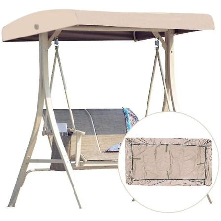 Reservetak til hagestol - Universell tak til hagestol - Tak til veranda - Benk til hagestol - 2-3 seter - 191 x 120 cm