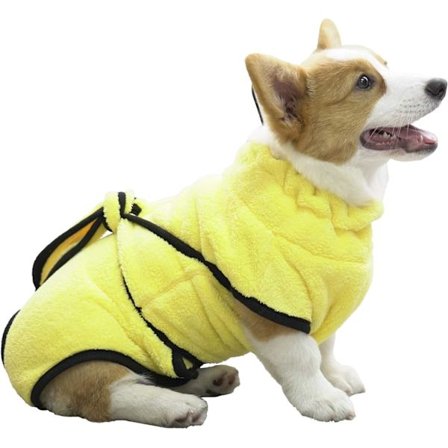 Koirien kylpytakki Kissat Koralli Mikrokuitu Koiran Kuivaus Takki Imeytyvä Pesu