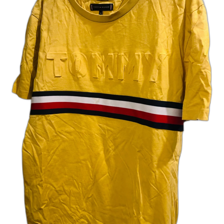 Gul t-shirt från Tommy Hilfiger