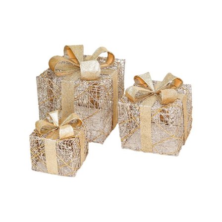 Juledekorasjonsesker for innendørs og utendørs bruk