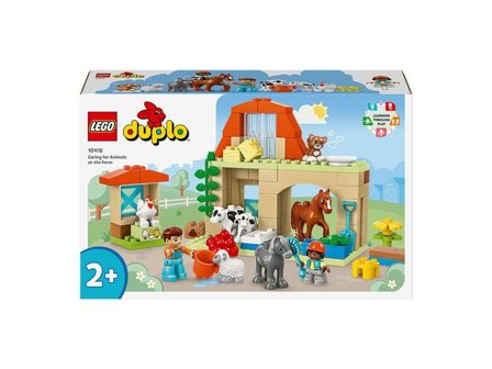 DUPLO Djur på bondgården DUPLO 74 delar - Lyreco - Skola och förskola - Lekmaterial - Bygglek, konstruktion och mosaik