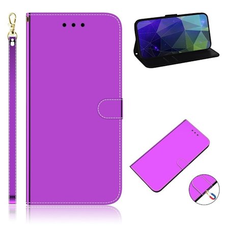 Mirror iPhone 12 Pro Max fodral - Lila
