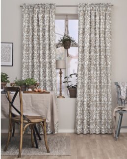 Kanalengde Høstfrukt med trykt motiv 2-pk Lin