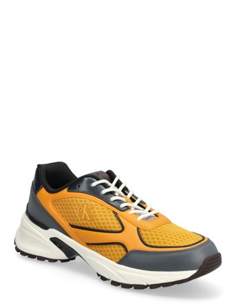 Calvin Klein Hike Runner Laceup Mesh Mix - Orange - 42