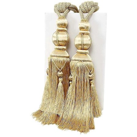 2 stk Lykt Enkel Hengende Ball Dusker Gardiner Spenne Sling Binding