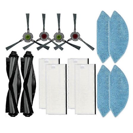 U2 Pro -robotti pääsivuharja Hepa-suodatin moppiliina