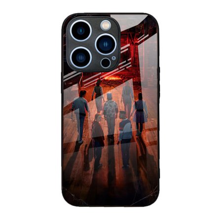 Passer for Apple glass telefondeksler med Stranger Things anime