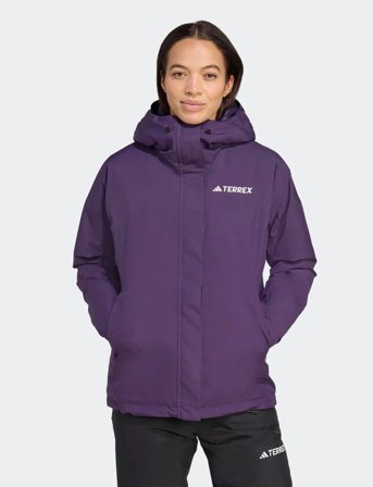 adidas Terrex W Mt 2L Ins Jkt - Purple - XL