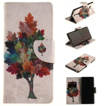 Plånboksfodral Samsung Galaxy Note 8 – Träd