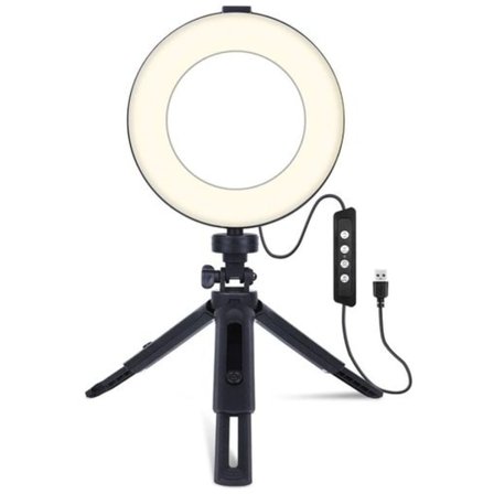 Ring Light Selfie Ring Light med stativ Justerbar skønhedsbord Ring Light til