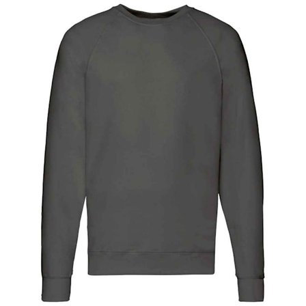 Fruit of the Loom Unisex Lätt Raglan Sweatshirt S