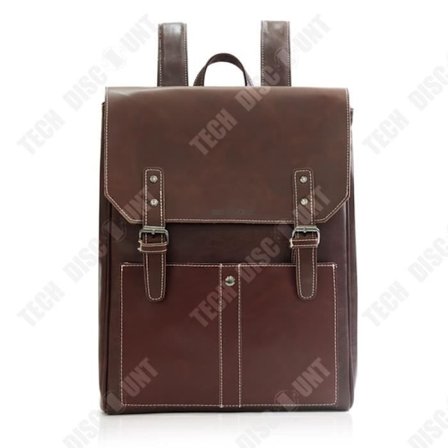 Reppu - TD - Retro - PU-nahka - Iso - 20-35L - Ulkoilustudenteille