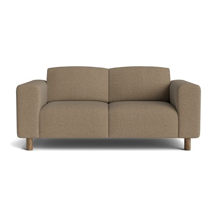 Toledo 2 personers sofa - Aurora Mørk Beige - 172x88x78 - Sofa, 2 personers sofa
