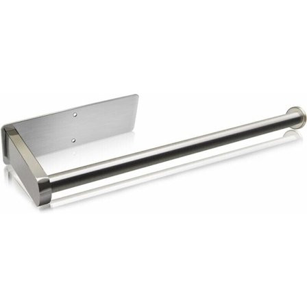 Rulleholder i rustfrit stål til papir, ingen boring, selvklæbende rulleholder til papir, alle vægmonterede rulleholdere til papir, alle 