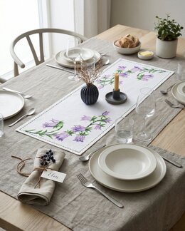 Broderikit Löpare Blåklocka - Permin