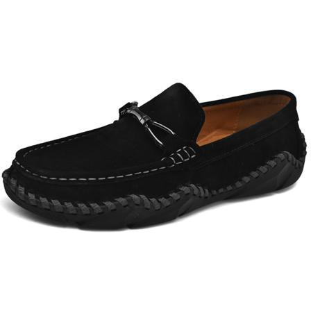 Män Klänning Faux Mocka Penny Loafer Rund Toe Comfort Casual Skor