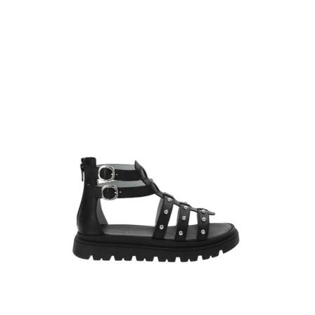 Nerogiardini, Children& sandals in leather Zwart, Dames, Maat:36 EU