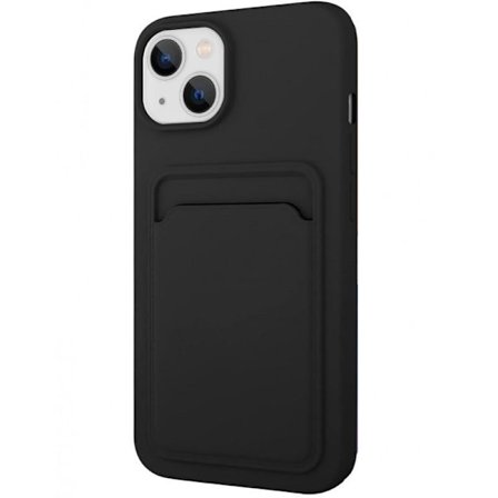 iPhone 14 Kumitettu Iskunkestävä Kotelo Korttilokeron Liquid