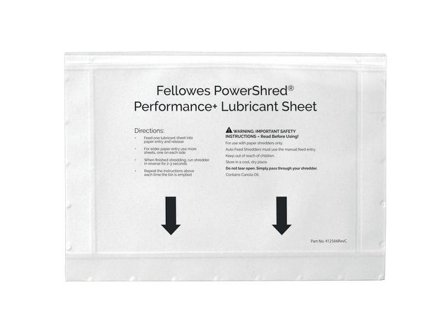 FELLOWES Oljeblad 10/fp - Lyreco - Kontorsmaskiner - Dokumentförstörare - Olja