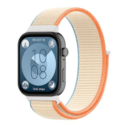 Nylonarmband för Huawei Watch Fit 4 3 Vävda Sport Smartwatch Armband Correa Huawei Watch Fit 4/4 Pro Armband Klockarmband