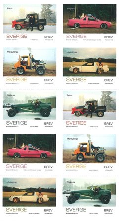 Sverige - EPA Traktor - Postfrisk sæt 10v