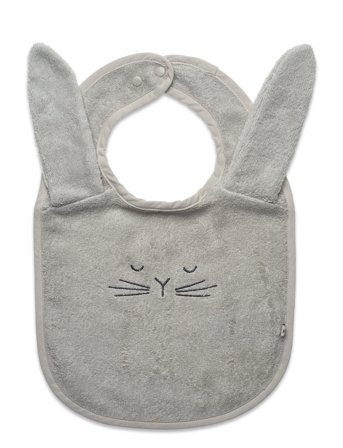 Pippi Terry Bib - Grey - ONE SIZE