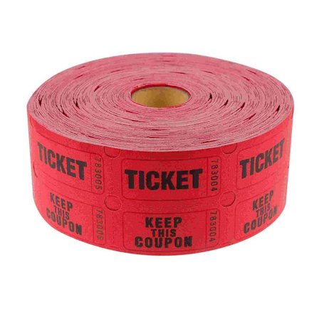 Lodsedler til arrangementer, RØDE