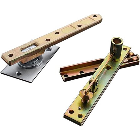 1 sæt (B) kraftige hængsler til svingdør, belastning 150 kg, skjult