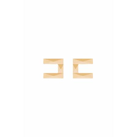 Elisabetta Franchi Earrings Gul, Dame Øreringe, Størrelse: ONE Size